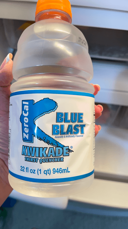 Kwikade Zerocal Blue Blast Thirst Quencher