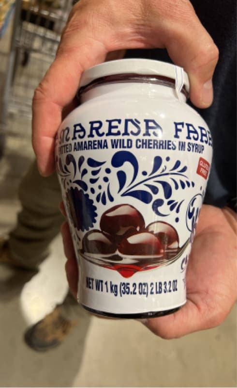 Amarena Fabbri Pitted Amarena Wild Cherries In Syrup