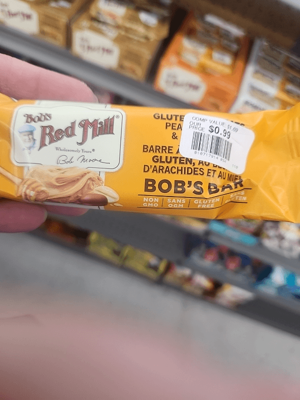 Bob'S Red Mill Peanut Butter Banana & Oats Bar