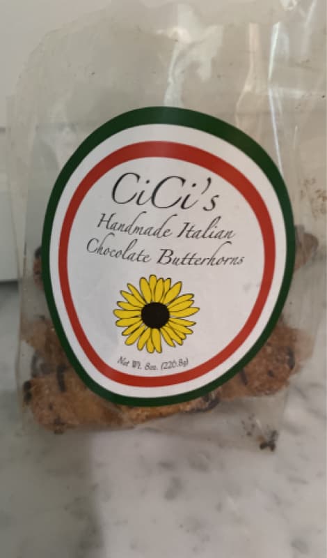 Cici'S Handmade Italian Chocolate Butterhorns