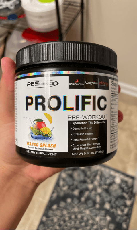 Pescience Prolific Pre-Workout Mango Splash