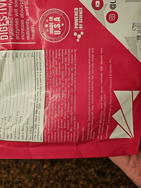 Lady Boss Lean Vanilla Cake Flavor Protein For Women