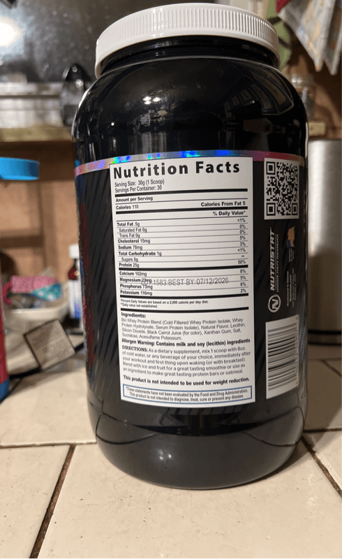 Nutristat Bio Whey Blueberry Muffin