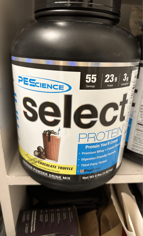 Pescience Select Protein Chocolate Truffle Protein Powder Drink Mix