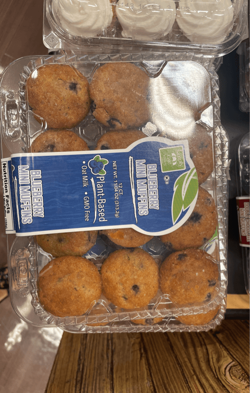 Simply Cafe Valley Blueberry Mini Muffins