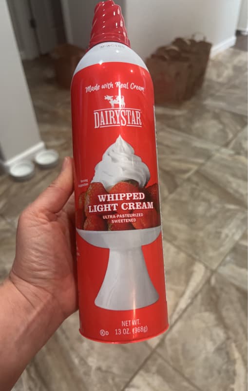 Dairystar Whipped Light Cream