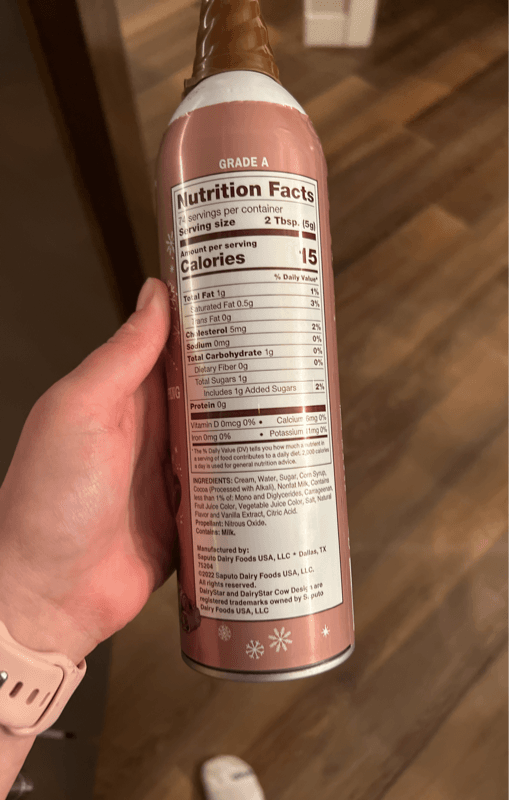 Dairy Star Dairy Whipped Topping Chocolate Flavored