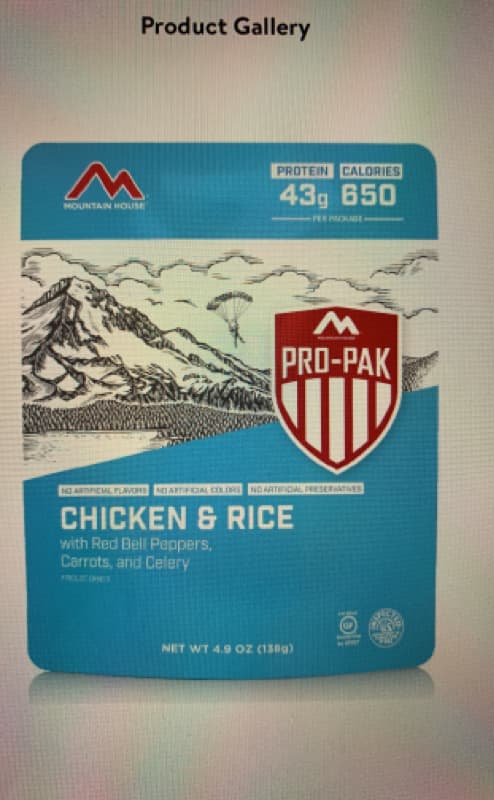 Mountain House Chicken & Rice Pro-Pak