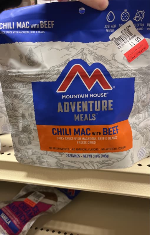 Mountain House Adventure Meals Chili Mac With Beef