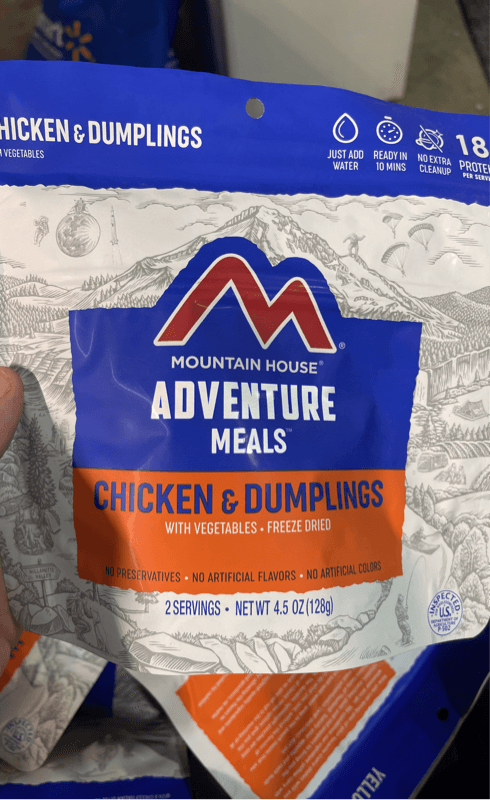 Mountain House Chicken & Dumplings Adventure Meals