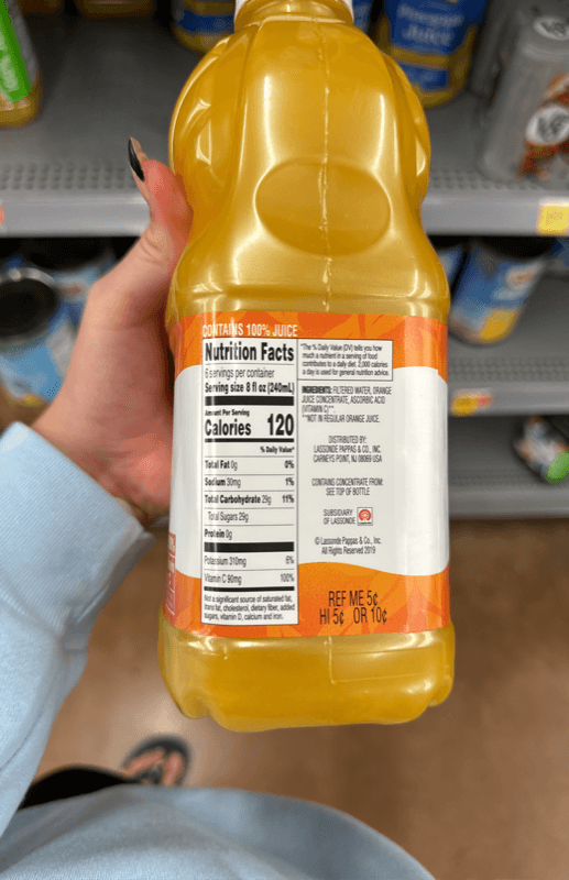 Ruby Kist Pasteurized Orange Juice