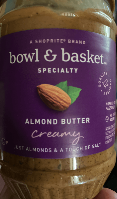 Bowl & Basket Creamy Almond Butter