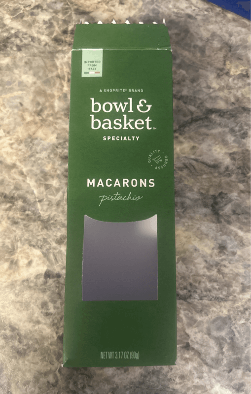 Bowl & Basket Specialty Macarons Pistachio
