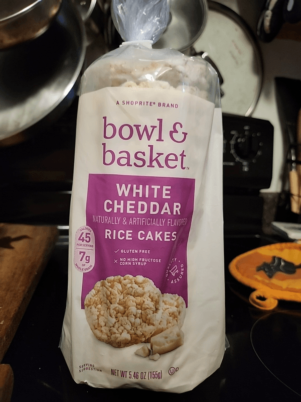 Bowl & Basket White Cheddar Rice Cakes