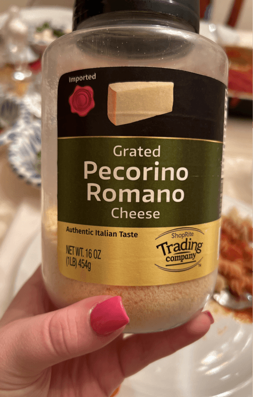 Shoprite Trading Company Grated Pecorino Romano Cheese