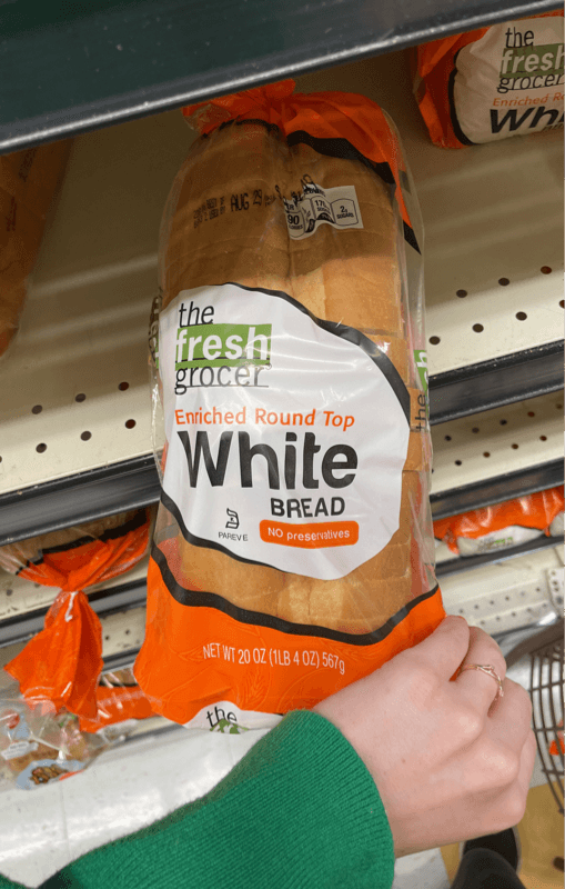 The Fresh Grocer Enriched Round Top White Bread