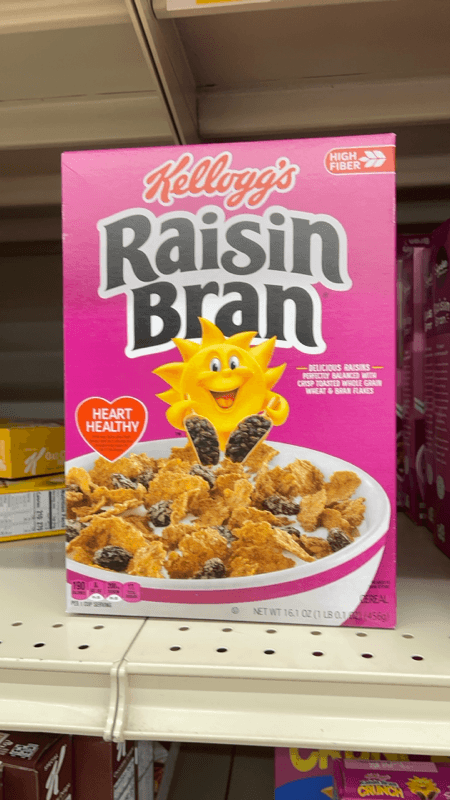 Kellogg'S Raisin Bran Cereal