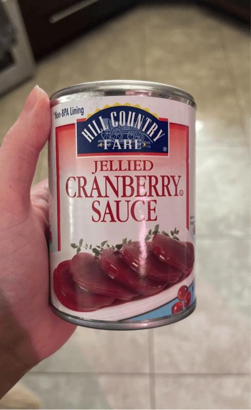 Hill Country Fare Jellied Cranberry Sauce