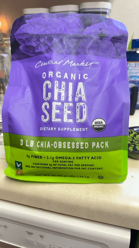 Central Market Organic Chia Seed Dietary Supplement