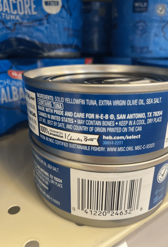 Heb Solid Yellowfin Tuna