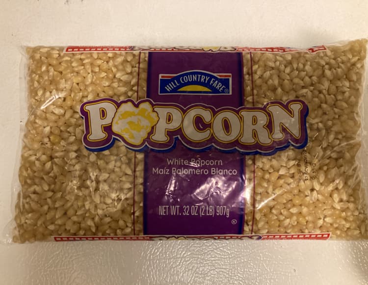 Hill Country Fare White Popcorn