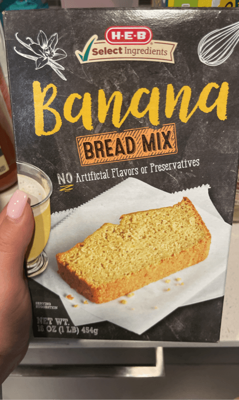 H-E-B Banana Bread Mix