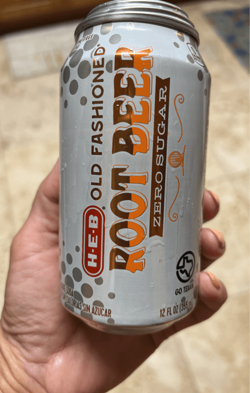H-E-B Old Fashioned Root Beer Zero Sugar