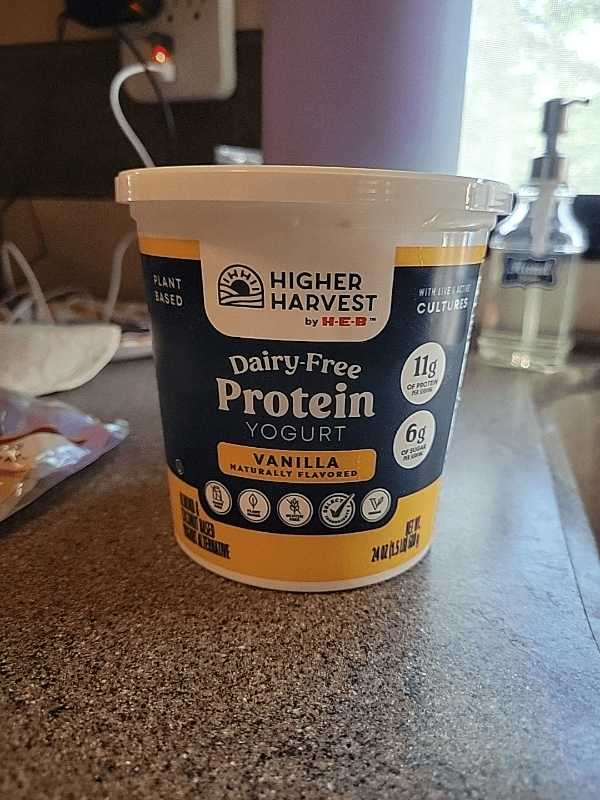 Higher Harvest By H-E-B Dairy-Free Protein Yogurt Vanilla Flavor