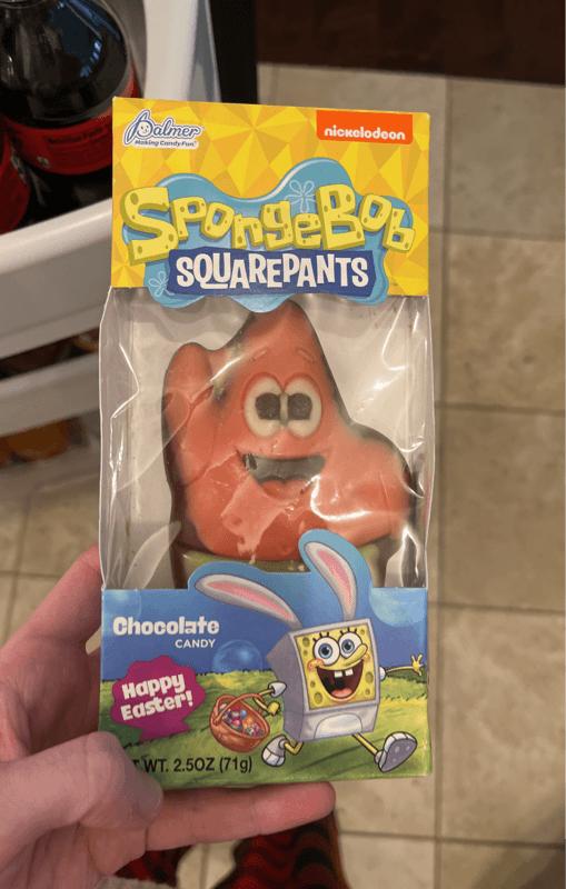 Palmer Nickelodeon Spongebob Squarepants Happy Easter! Chocolate Candy