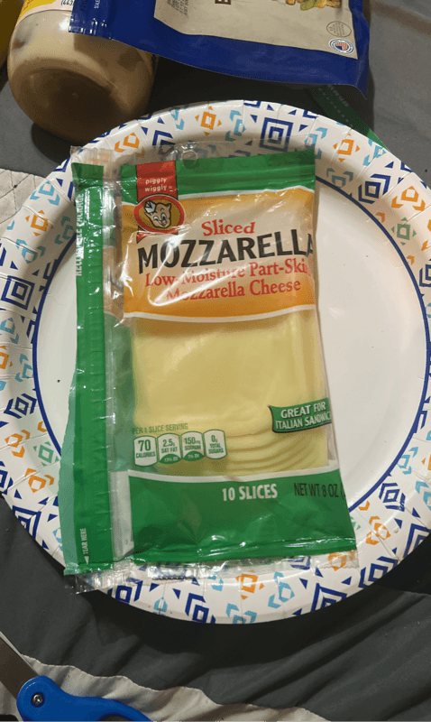 Piggly Wiggly Sliced Mozzarella