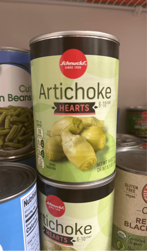 Schnucks Artichoke Hearts