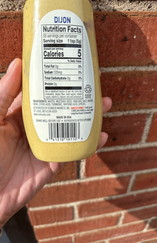 Schnucks Dijon Mustard