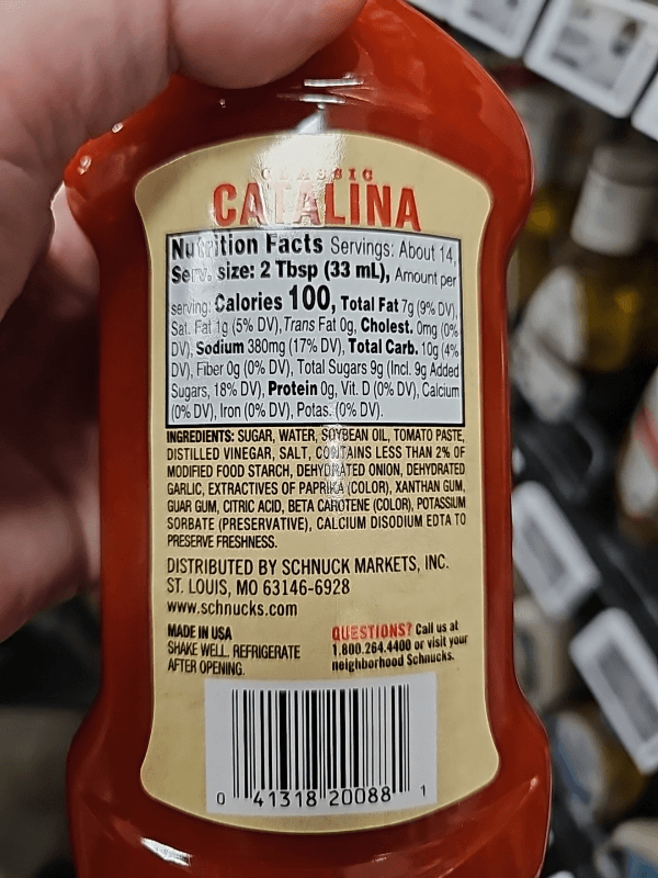 Schnucks Classic Catalina Dressing