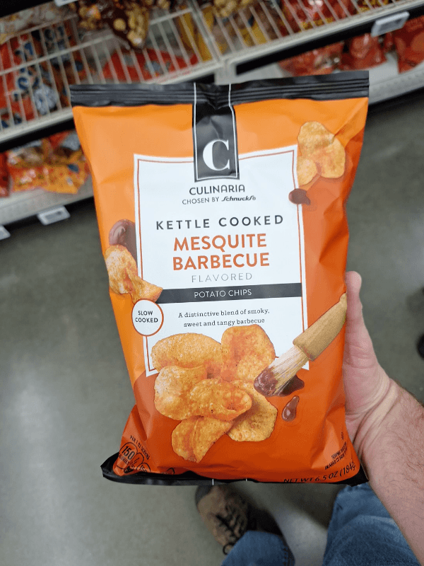 Culinaria Kettle Cooked Mesquite Barbecue Flavored Potato Chips
