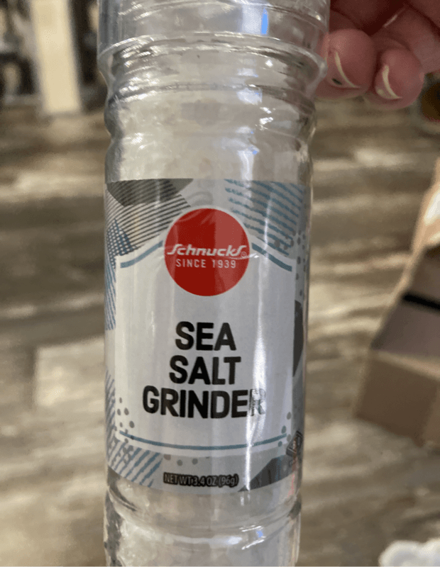Schnucks Sea Salt Grinder
