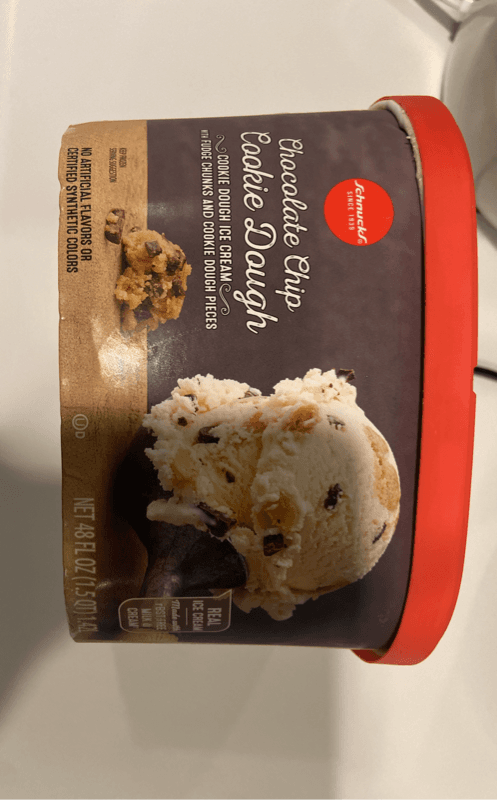 Schnucks Chocolate Chip Cookie Dough Ice Cream