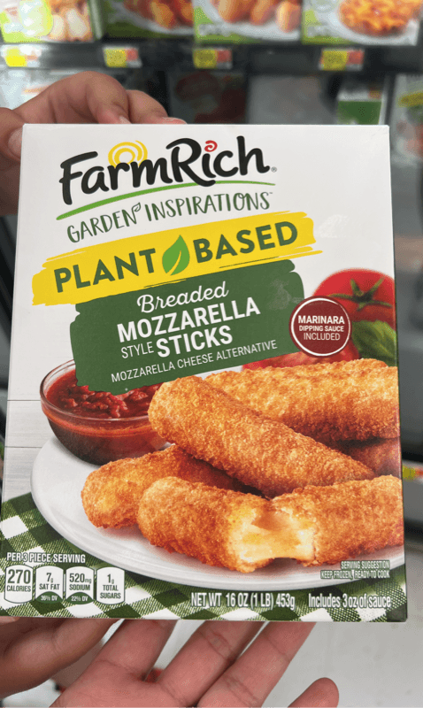 Farm Rich Plant-Based Breaded Mozzarella Style