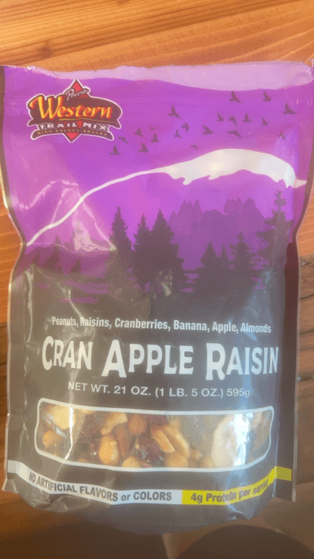 Powers Western Trail Mix Cran Apple Raisin