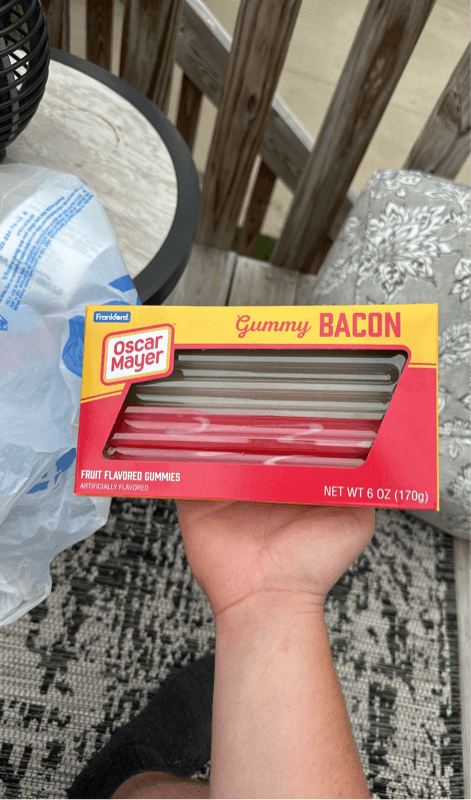Frankford Oscar Mayer Gummy Bacon Fruit Flavored Gummies