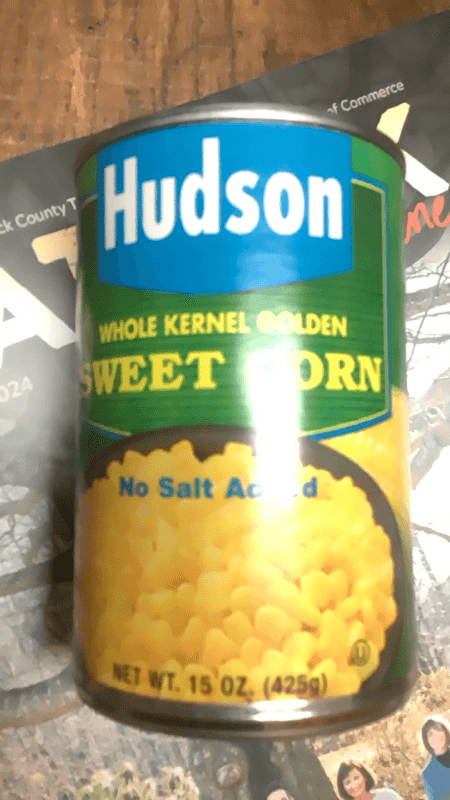 Hudson Whole Kernel Golden Sweet Corn