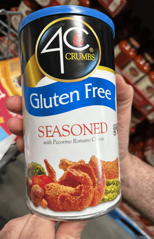  Crumbs Gluten Free Seasoned With Pecorino Romano Cheese