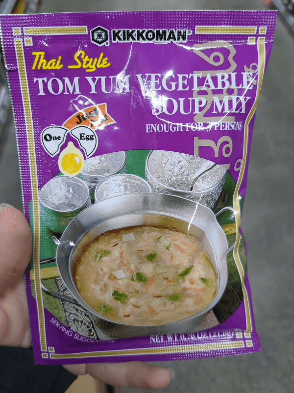 Kikkoman Thai Style Tom Yum Vegetable Soup Mix