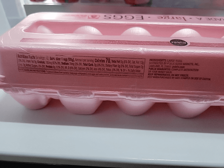 Publix Grade A Large Eggs