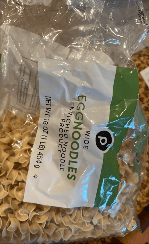 Publix Wide Egg Noodles