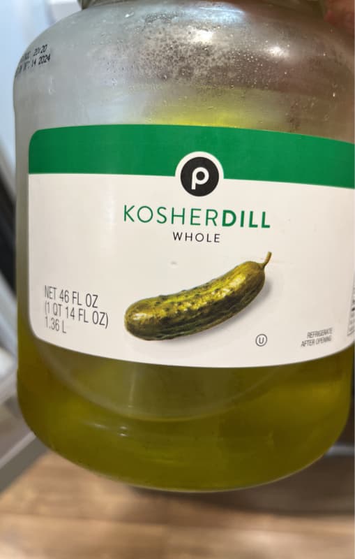 Publix Kosher Dill Whole