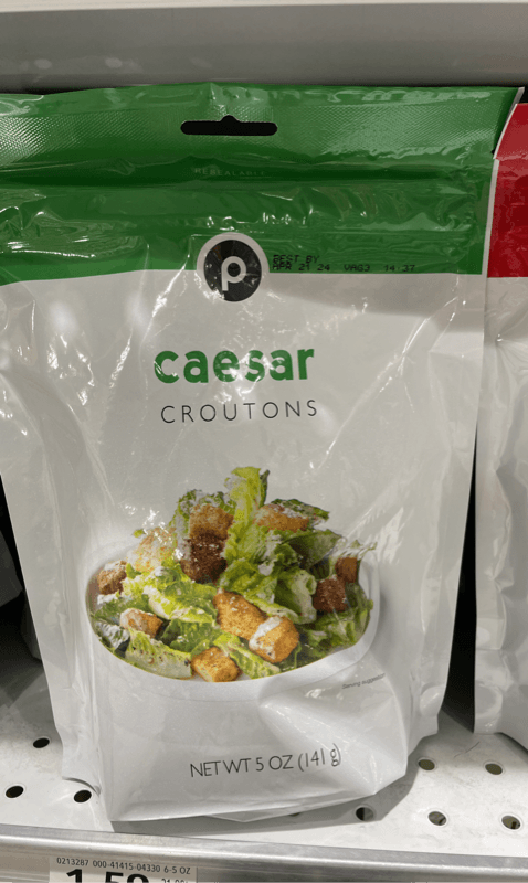 Publix Caesar Croutons