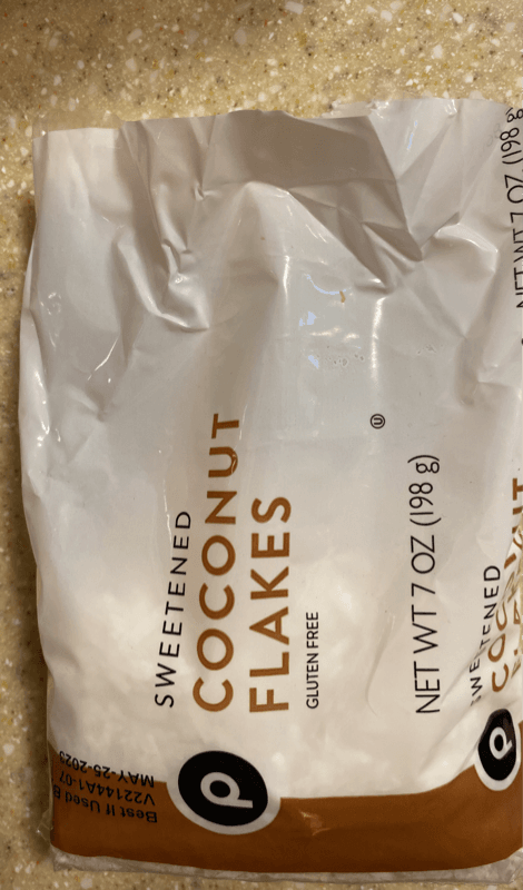 Publix Sweetened Coconut Flakes