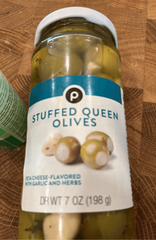 Publix Feta Cheese-Flavored With Garlic And Herbs Stuffed Queen Olives