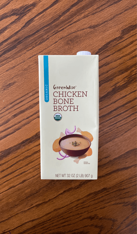 Greenwise Organic Chicken Bone Broth