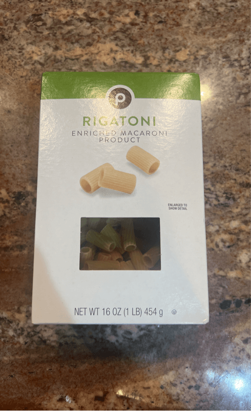 Publix Rigatoni Enriched Macaroni Product